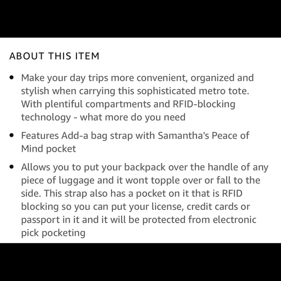 Samantha Brown Python Embossed Metro Tote - Picture 7 of 8